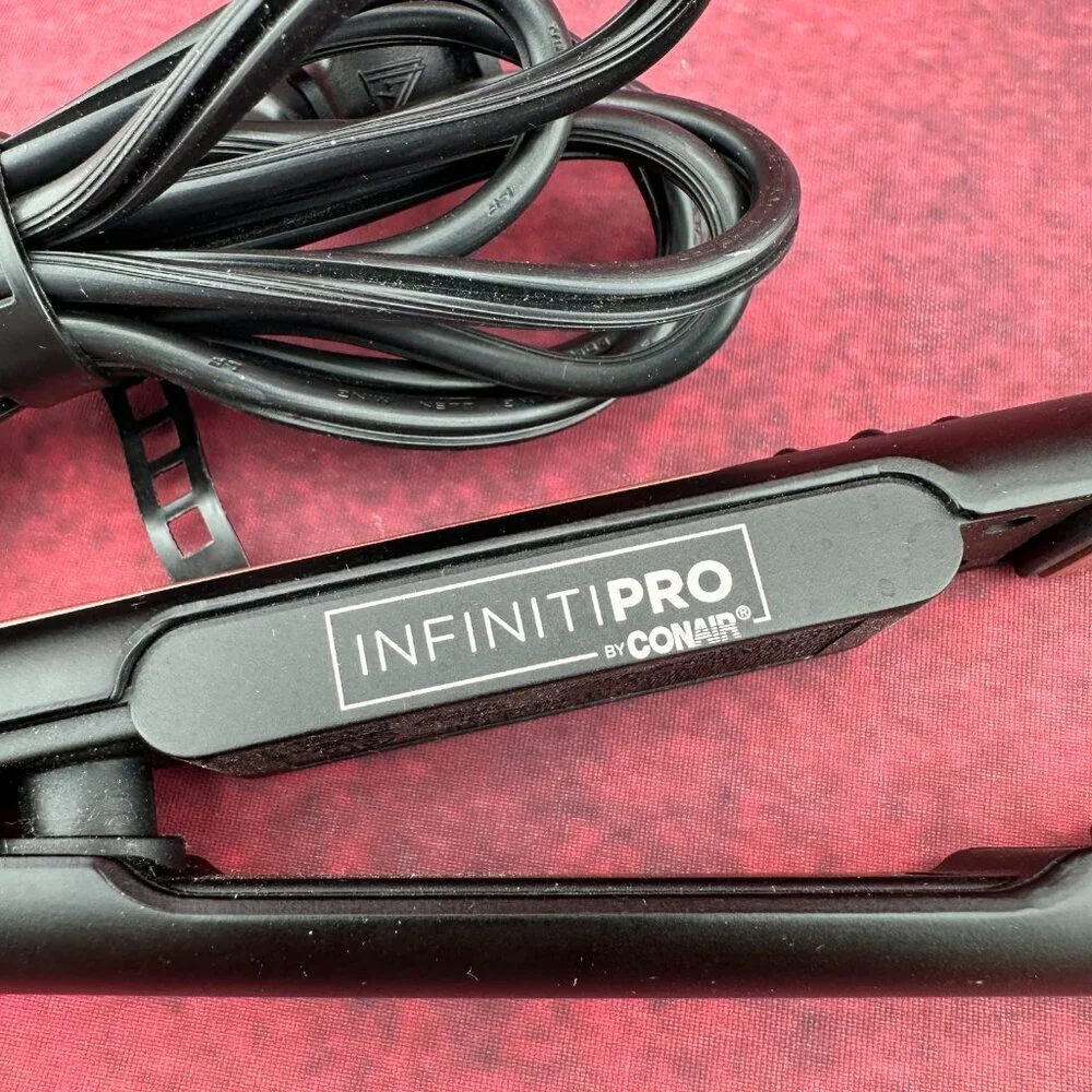 INFINITYPRO by CONAIR ROSE GOLD CERAMIC FLAT IRON, MODEL